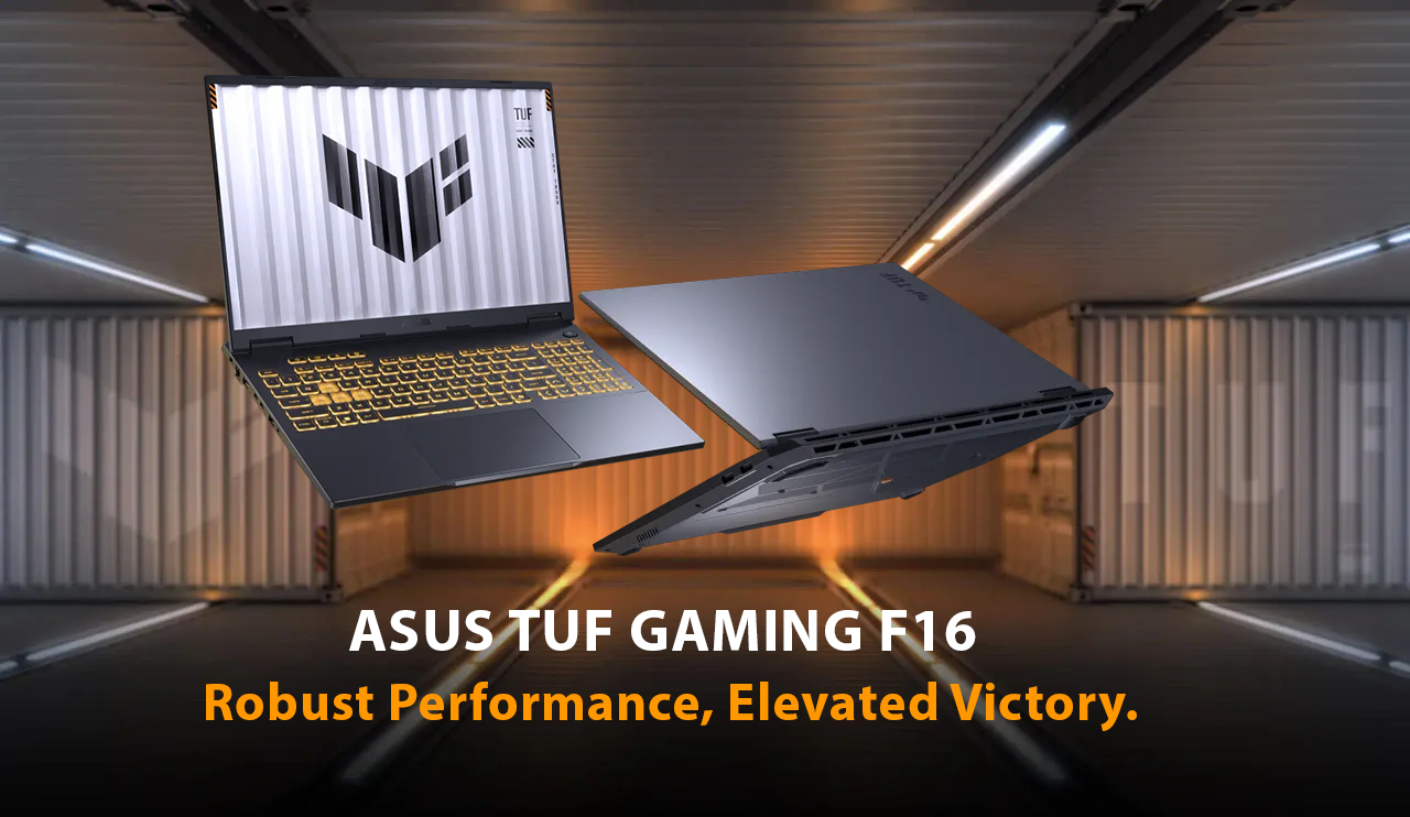 ASUS TUF Gaming F16 FA608UM Ryzen 7 260 RTX 5060 8GB Graphics 16" WUXGA Gaming Laptop ASUS TUF Gaming F16 FA608UM Gaming Laptop in bd